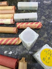 Unsearched Rolls of Pennies from 50's-80s Rolled! Approx $17 worth of pennies!